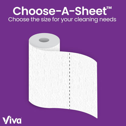 Viva Signature Cloth Paper Towels, 12 Triple Rolls, 141 Sheets per Roll