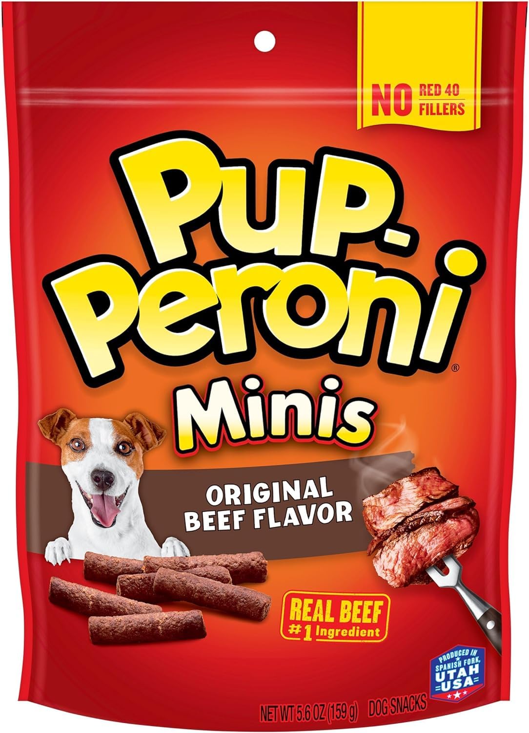 Pup-Peroni Dog Treats, Original Beef Flavor, 22.5 Ounce, Made with Real Beef