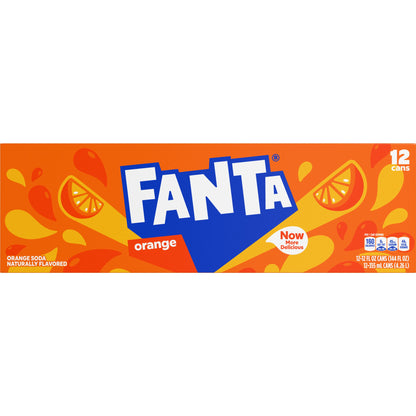 Fanta Orange, 16.9 Fl Oz, Pack of 6