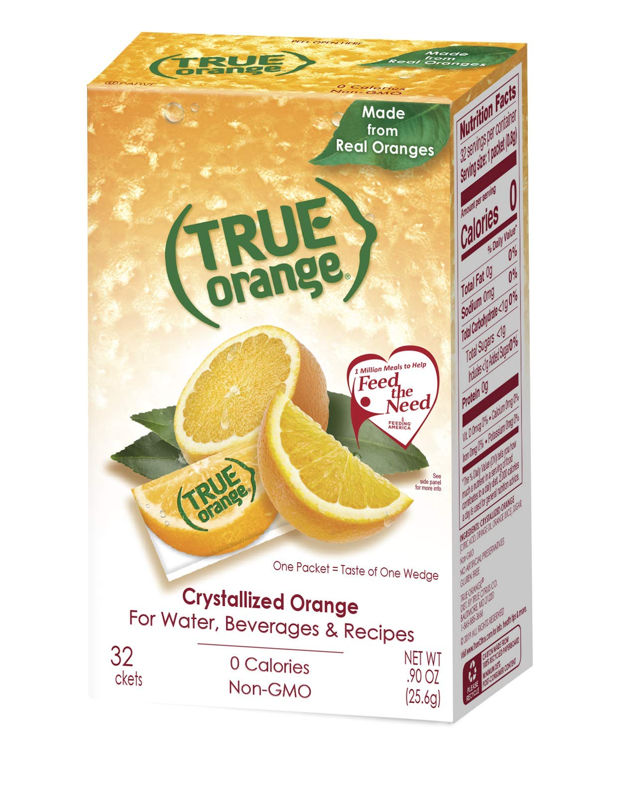 TRUE GRAPEFRUIT Water Enhancer (32 Packets) | Zero Calorie Unsweetened Water Flavoring | For Water, Bottled Water & Recipes | Water Flavor Packets Made with Real Grapefruit