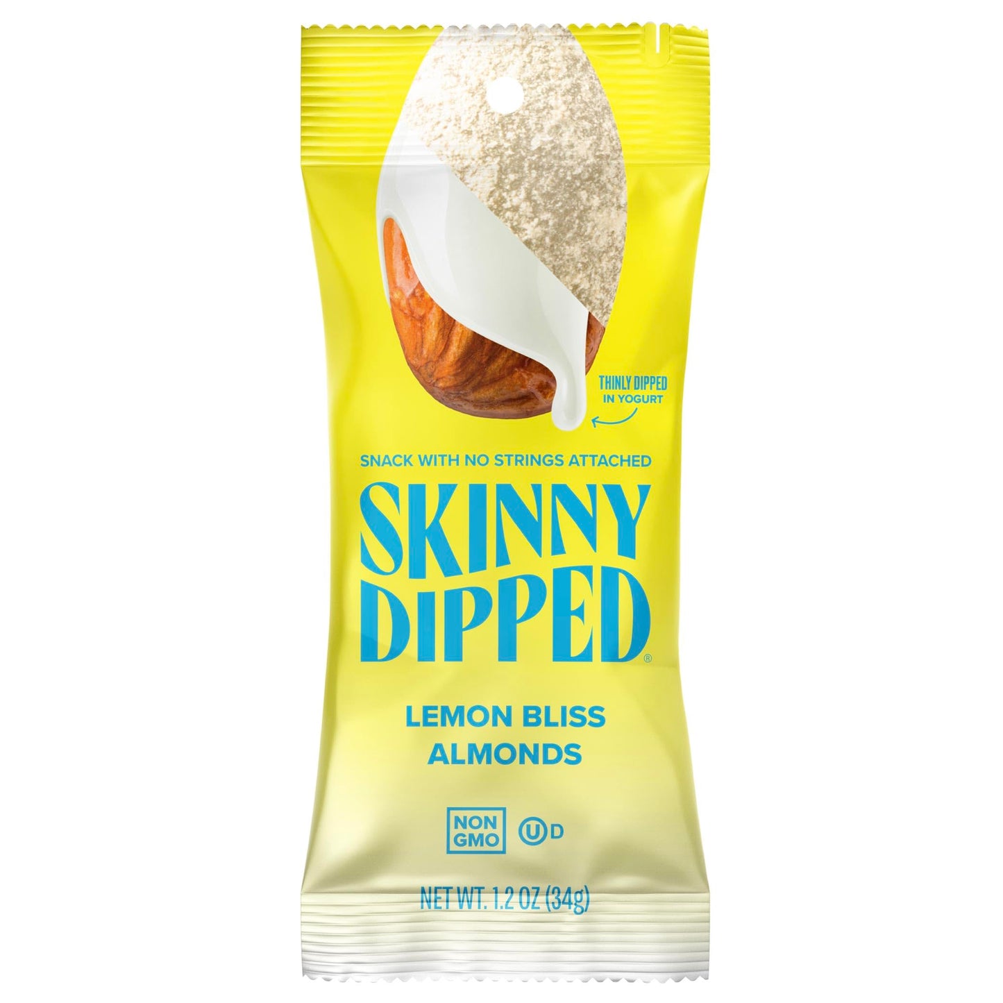 SkinnyDipped Snack Attack Minis Almond Variety Pack, Healthy Snack, Plant Protein, Gluten Free, 0.46 oz Mini Bags, Pack of 25