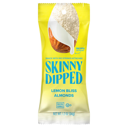 SkinnyDipped Snack Attack Minis Almond Variety Pack, Healthy Snack, Plant Protein, Gluten Free, 0.46 oz Mini Bags, Pack of 25