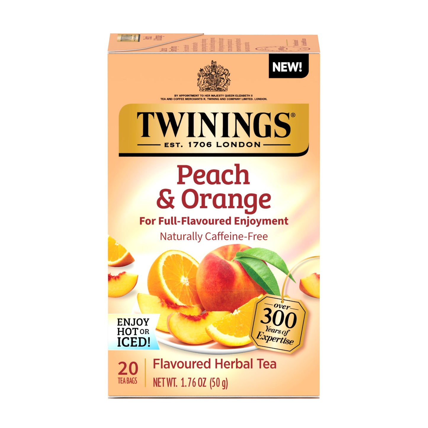 Twinings English Breakfast Black Tea, 100 Individually Wrapped Tea Bags, Smooth, Flavourful, Robust, Caffeinated, Enjoy Hot or Iced