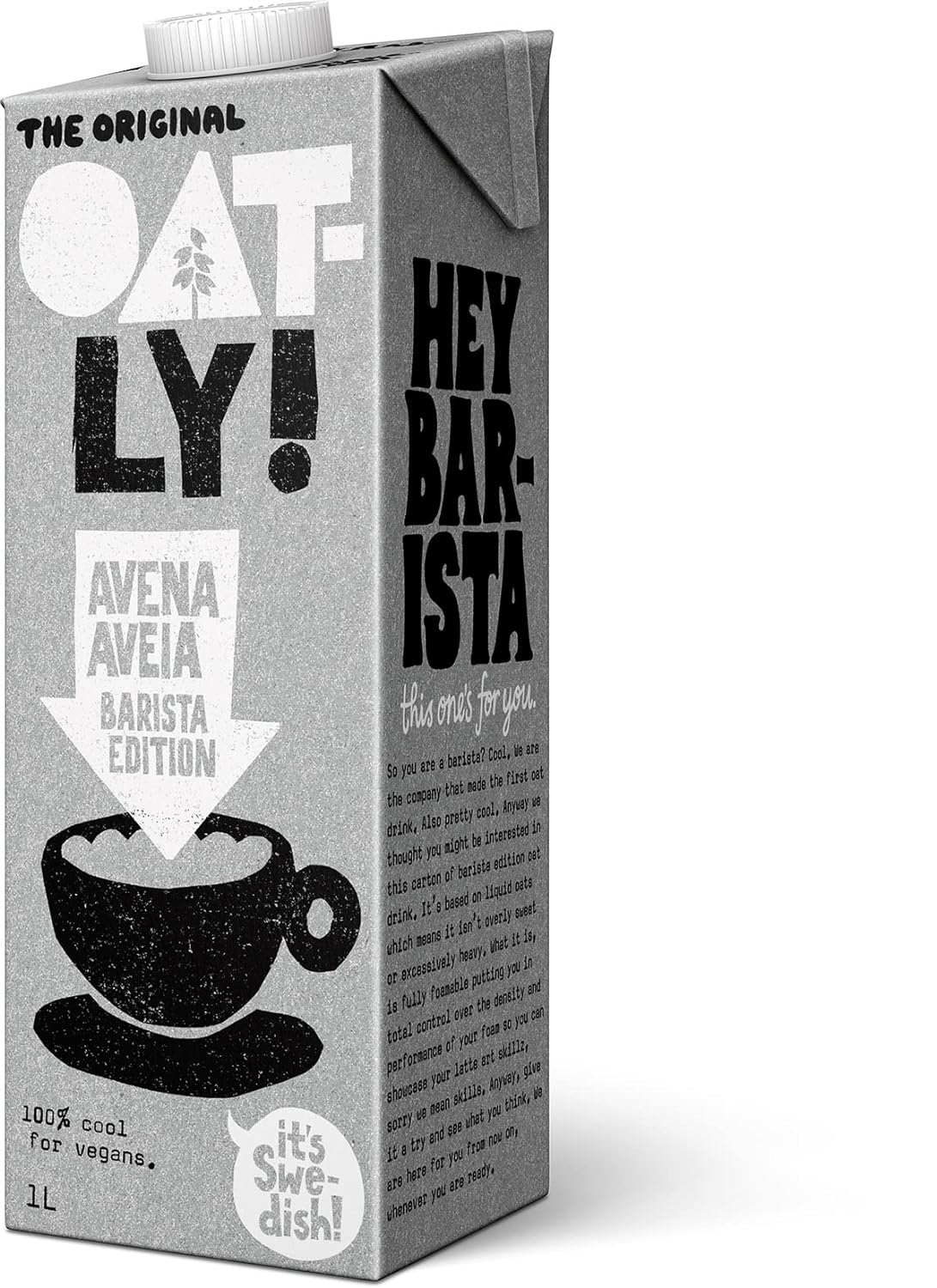 Oatly Barista Oat Milk, 32 FZ