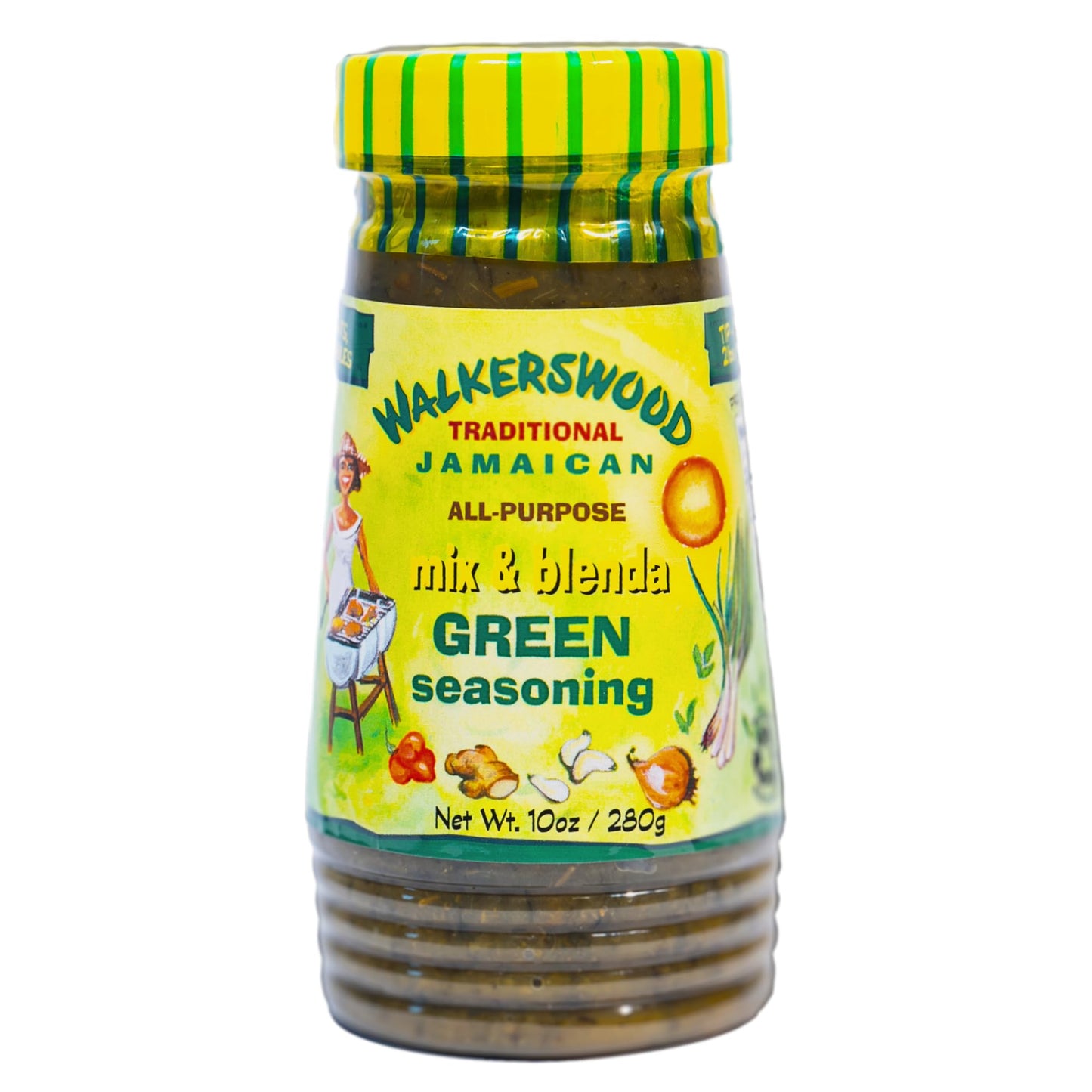 Walkerswood Traditional Jamaican Jerk Seasoning, Mild, 10 oz