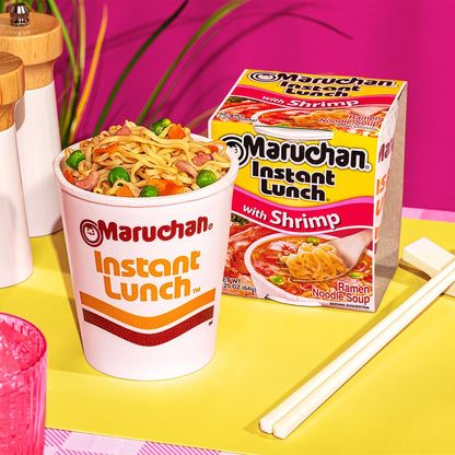 Maruchan Instant Lunch Beef, 2.25 Oz, Pack of 12