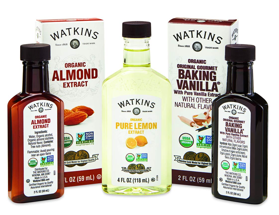 Watkins All Natural Original Gourmet Baking Vanilla, with Pure Vanilla Extract, 11 Fl Oz (Pack of 1) - Packaging May Vary