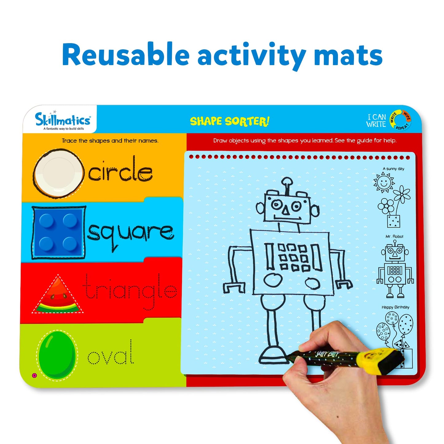 Skillmatics Preschool Learning Activity - Search and Find Educational Game, Perfect for Kids, Toddlers Who Love Toys, Art and Craft Activities, Gifts for Girls and Boys Ages 3, 4, 5, 6