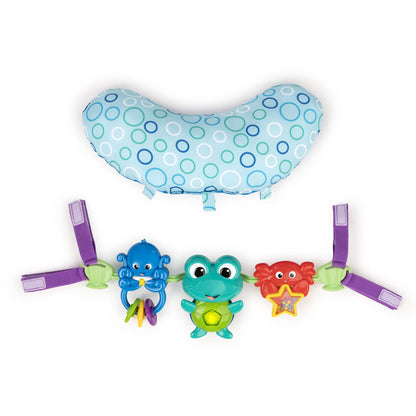 Baby Einstein 4-in-1 Kickin' Tunes Music and Language Play Gym and Piano Tummy Time Activity Mat