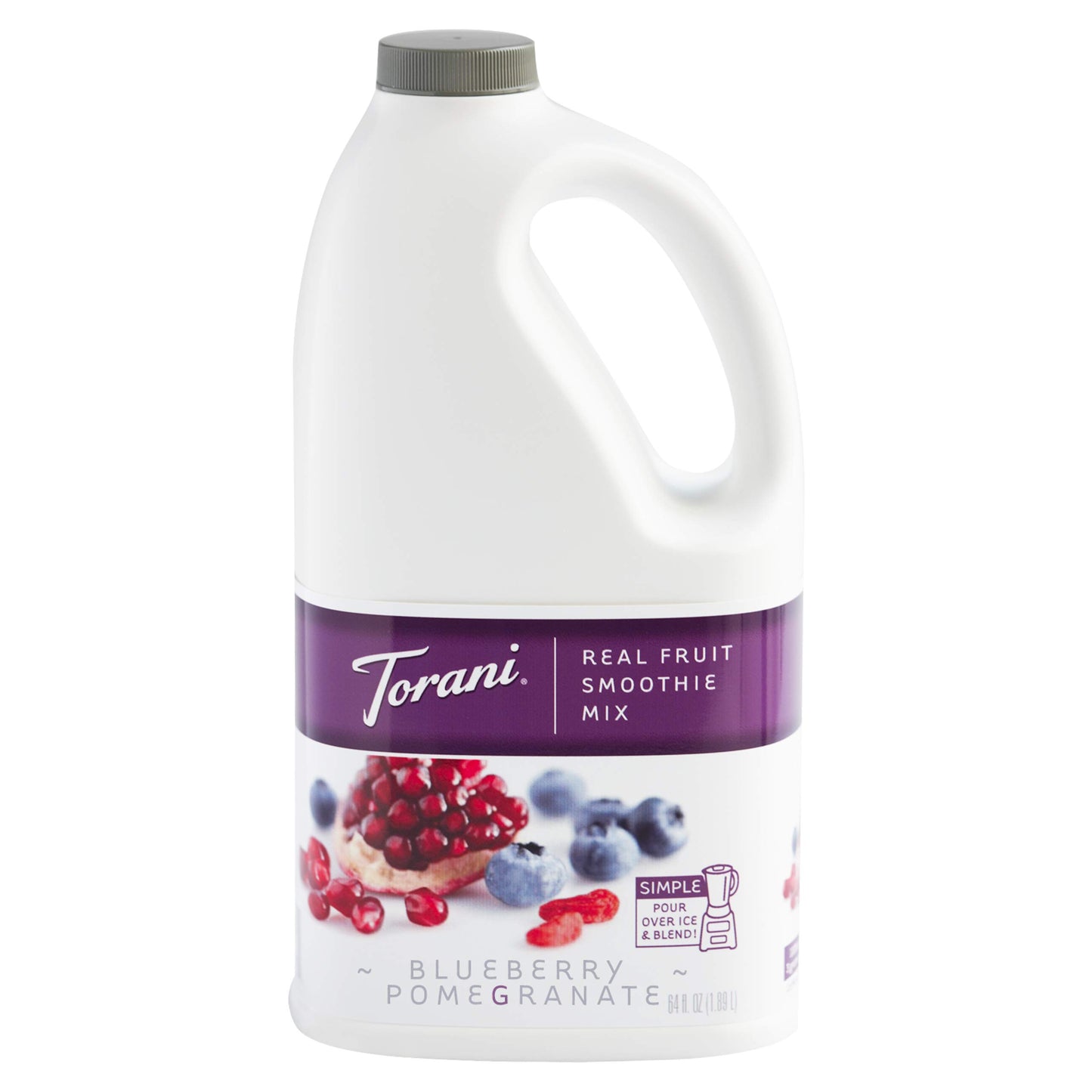 Torani Real Fruit Smoothie Mix, Strawberry, 64 Ounce