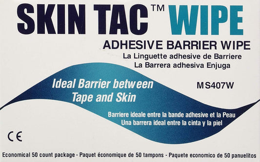 Torbot IM074407W314832 Group Inc Skin Tac"H" Adhesive Barrier Prep Wipe, Liquid Form, Latex-Free, Hypo-allergenic (Box of 50 Each), 1 Pack