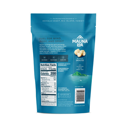 Mauna Loa Premium Hawaiian Roasted Macadamia Nuts, Sea Salt Flavor, 8 Oz