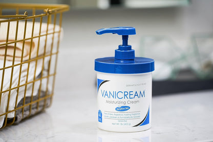 Vanicream Moisturizing Skin Cream with Pump Dispenser - 16 fl oz (1 lb) - Moisturizer Formulated Without Common Irritants for Those with Sensitive Skin