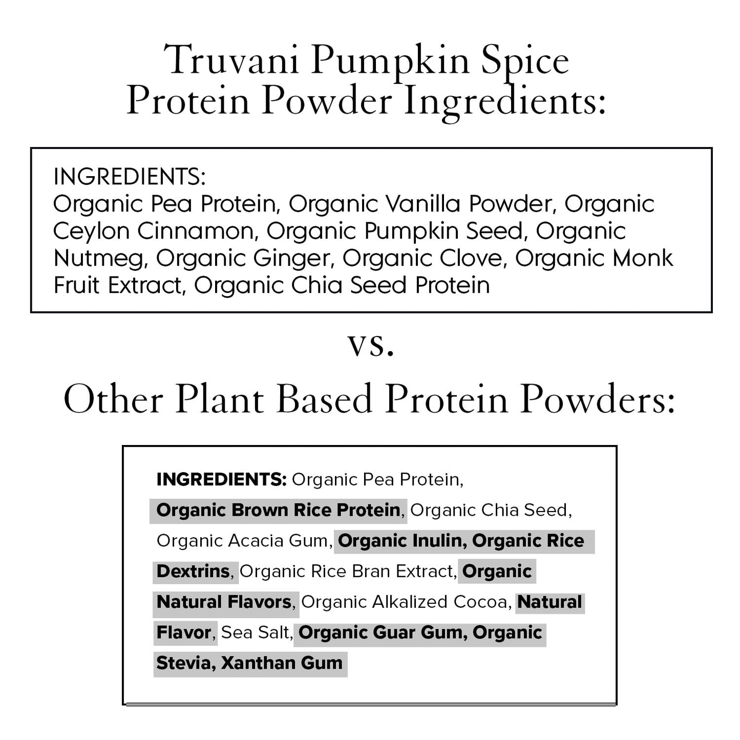 Truvani Vegan Pea Protein Powder | Banana Cinnamon | 20g Organic Plant Based Protein | 1 Serving | Keto | Gluten & Dairy Free | Low Carb | No Added Sugar