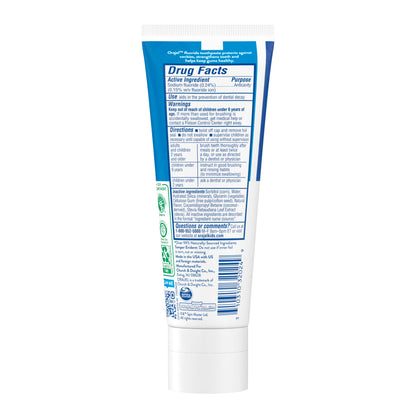 Orajel Kids Anti-Cavity Fluoride Toothpaste, Natural Flavor, 4.2oz Tube