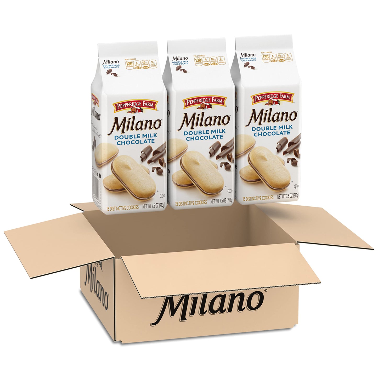 Pepperidge Farm Milano Milk Chocolate Cookies, 6 OZ Bag (15 Cookies)