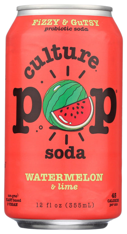 Culture Pop Soda Orange Mango Soda, 12 FZ