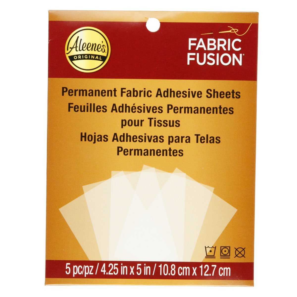 Aleene's Fabric Fusion Permanent Fabric Adhesive 3-Pack, 4 oz.