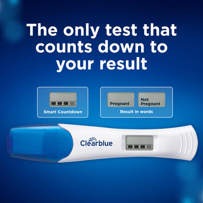 Clearblue Rapid Detection Pregnancy Test, Home Pregnancy Kit, 2 Count