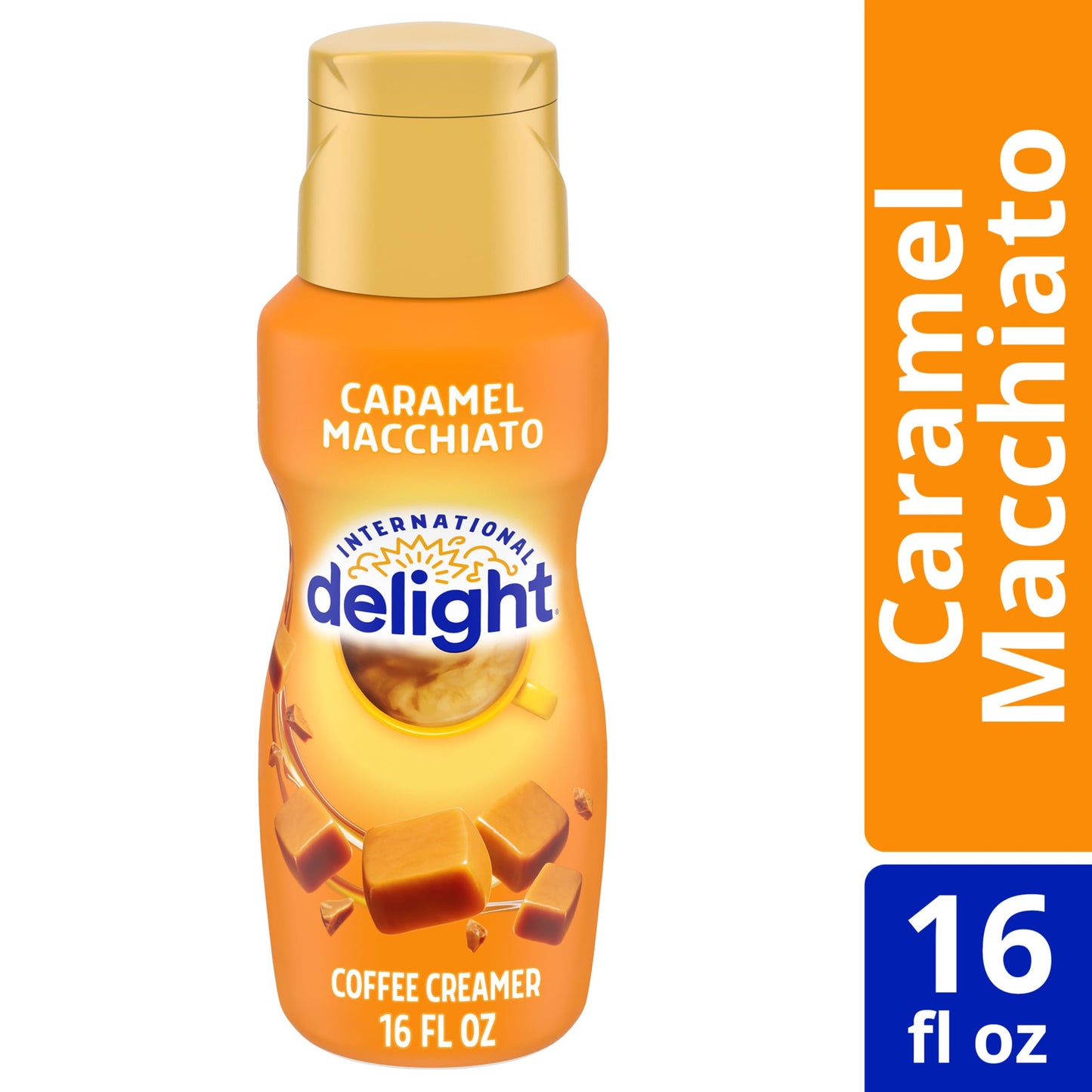 International Delight Coffee Creamer Singles, Sweet & Creamy, Shelf Stable Flavored Creamer, 24 Ct, 16 FL Oz, Pre-Portioned Creamers