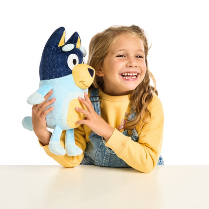 Bluey - 12" Talking Bingo Plush - Interactive - Sing Along with Bingo, 9 Different Phrases, Multicolor, 17137