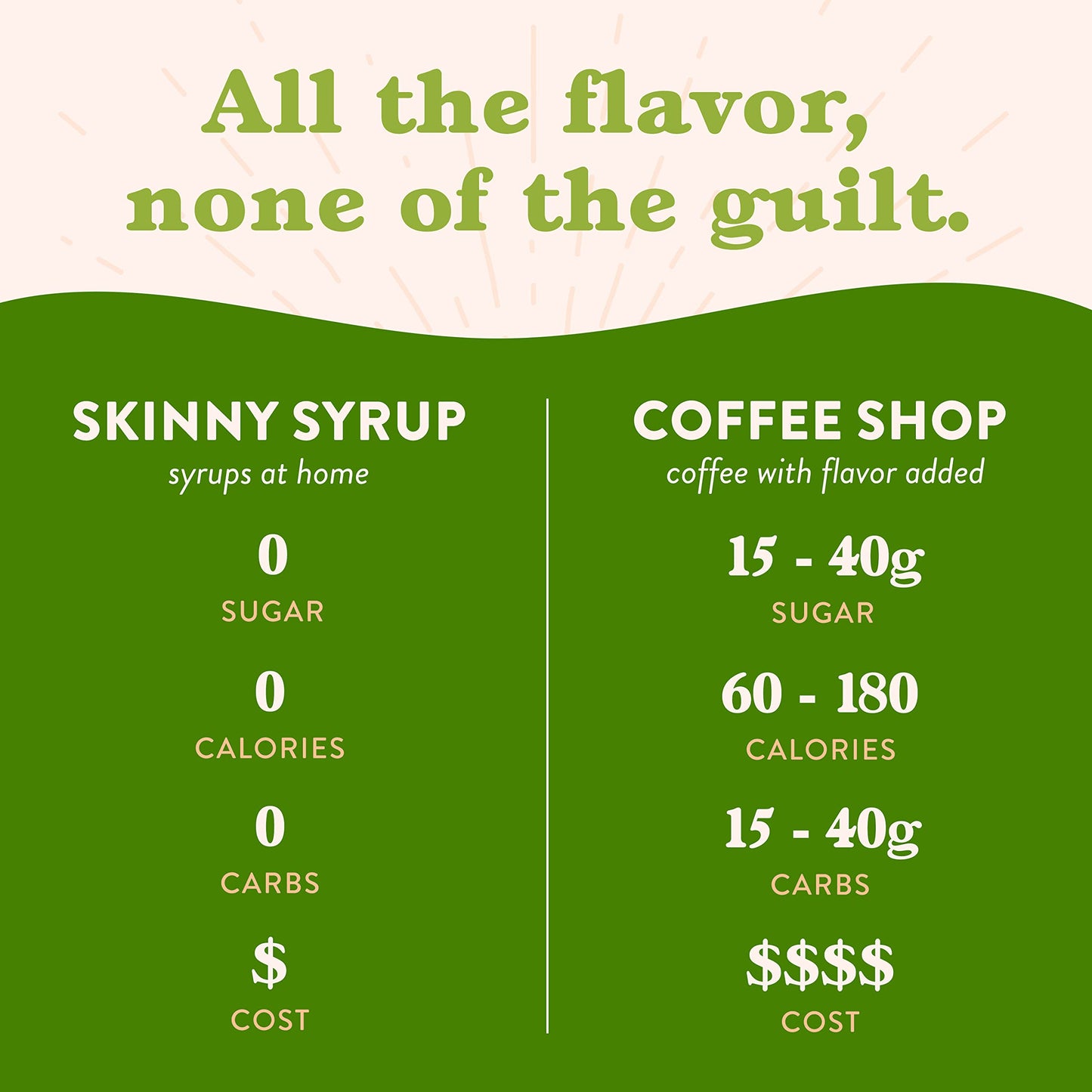 Jordan's Skinny Syrups Sugar Free Coffee Syrup, Vanilla Flavor Drink Mix, Zero Calorie Flavoring for Chai Latte, Protein Shake, Food and More, Gluten Free, Keto Friendly, 25.4 Fl Oz, 2 Pack