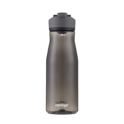 Contigo AUTOSEAL Cortland 24oz Water Bottle, BPA-Free Plastic, Spill, Leak-Proof Lid, and Carry Handle, Dishwasher Safe, Spirulina, 24 Ounce (Pack of 1)