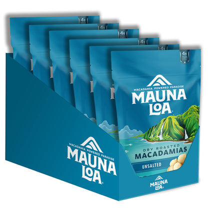 Mauna Loa Premium Hawaiian Roasted Macadamia Nuts, Sea Salt Flavor, 8 Oz