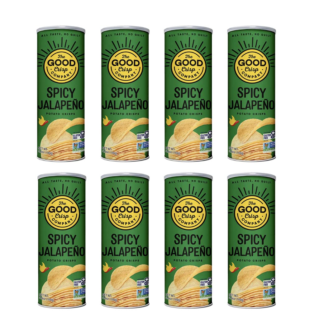 The Good Crisp Company, Good Crisps Minis (Original, 1.6 Ounce, Pack of 12) Non-GMO, Allergen Friendly, Potato Chip Snack Pack, Gluten Free Snacks