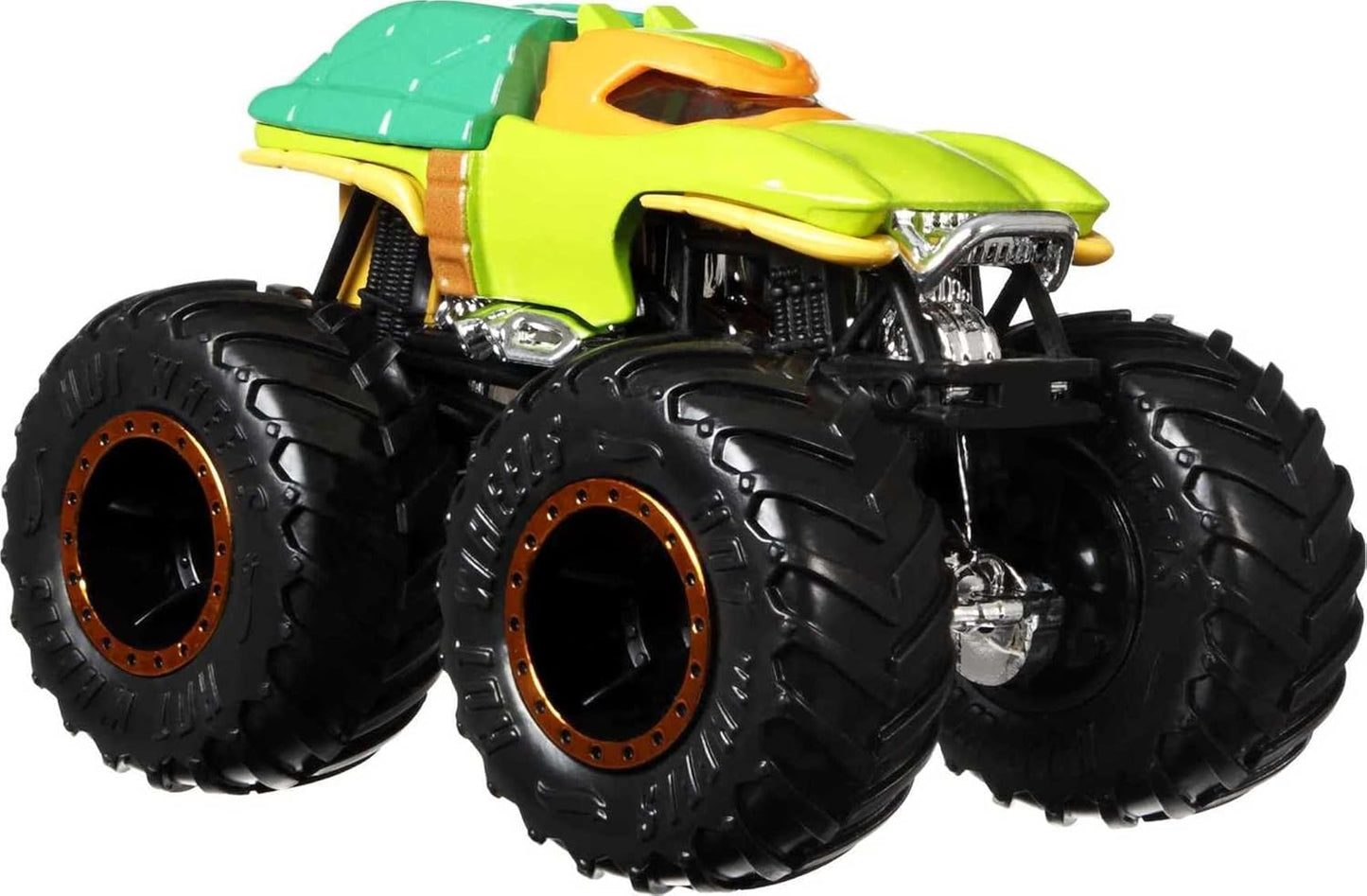 Hot Wheels Monster Trucks Toy Trucks 2-Pack, Demolition Doubles Set of 2 Vehicles in 1:64 Scale, for Kids & Collectors (Styles May Vary)