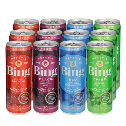 Bing Beverage Company Bing Black Cherry, 12- Fl. Oz (Pack of 24)