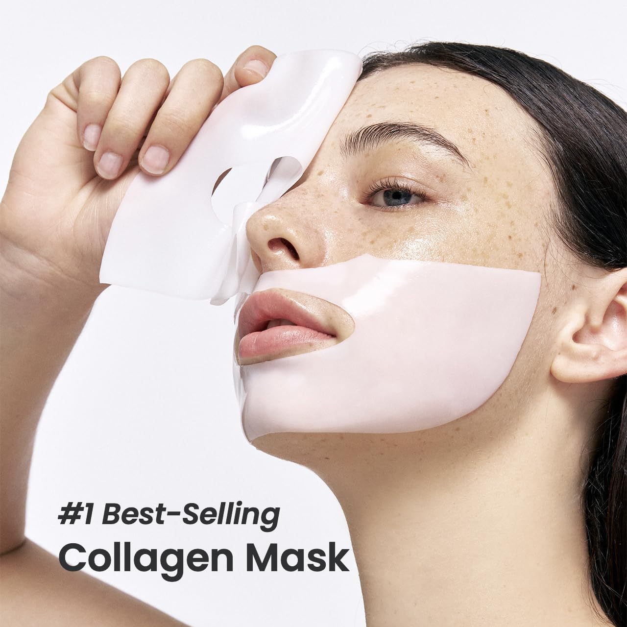 BIODANCE Bio-Collagen Real Deep Mask, Hydrating Overnight Hydrogel Mask, Pore Minimizing, Elasticity Improvement, 34g x4ea