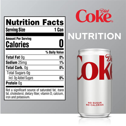 Diet Coke, 16.9 fl oz, 6 Pack (Package May Vary)