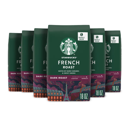 Starbucks Blonde Espresso Roast Whole Coffee Beans, 200g