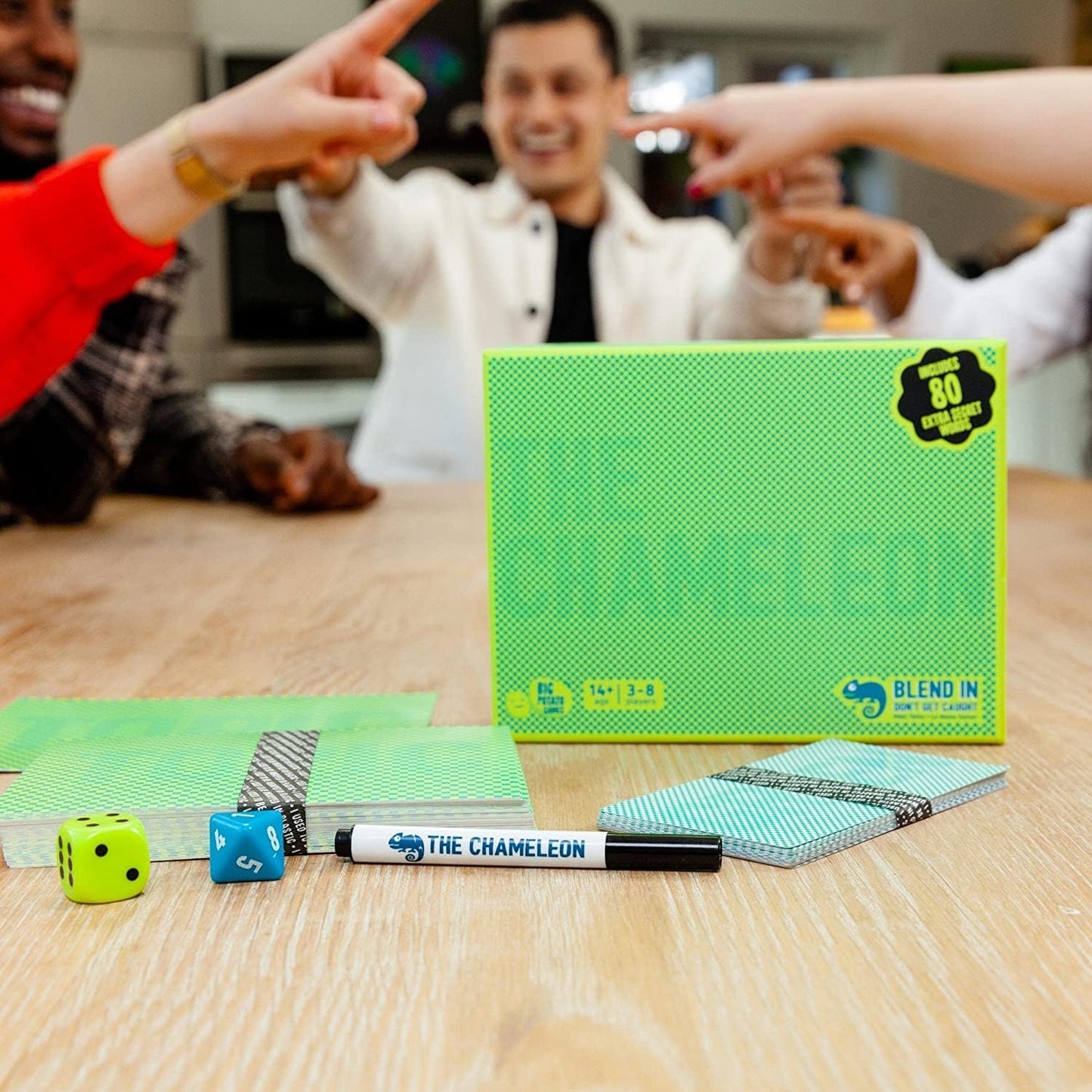 The Chameleon, Award-Winning Board Game for Families & Friends for 3-8 Players