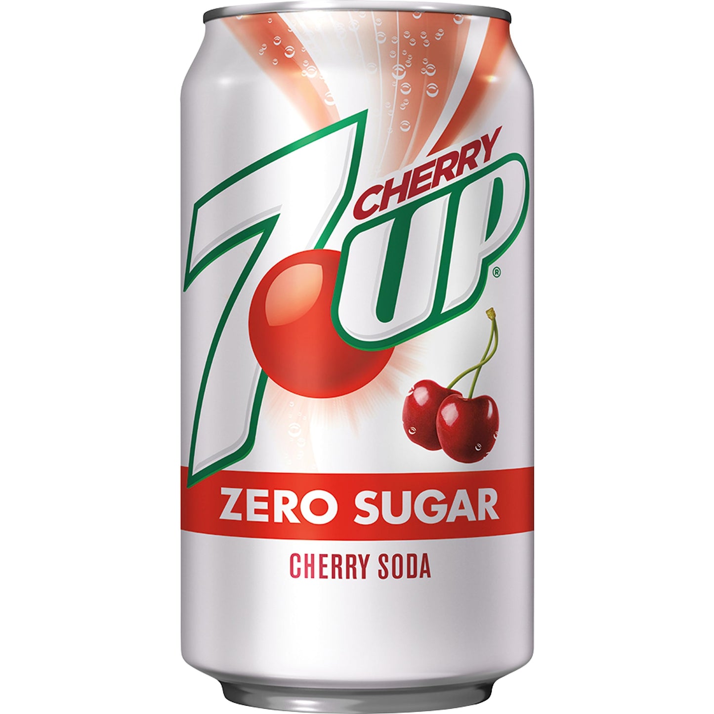 7UP Cherry Zero Sugar Soda, 12 fl oz cans (Pack of 12)