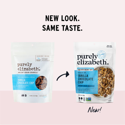 Purely Elizabeth Organic Original, Ancient Grain Granola, Gluten-Free, Non-GMO (3 Ct, 12oz Bags)