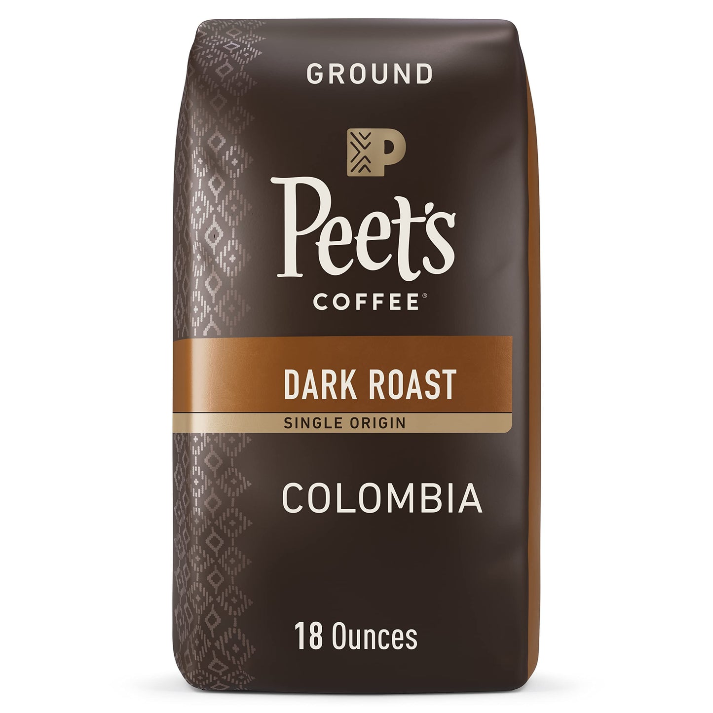 Peet's Coffee Major Dickason's Blend, Dark Roast Ground Coffee, 20 oz