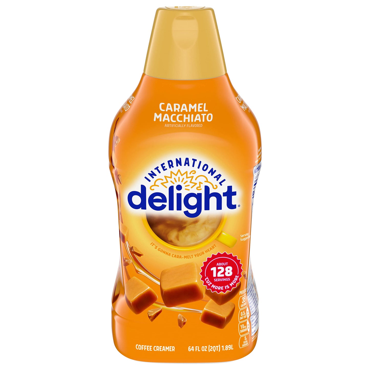 International Delight Coffee Creamer Singles, Sweet & Creamy, Shelf Stable Flavored Creamer, 24 Ct, 16 FL Oz, Pre-Portioned Creamers