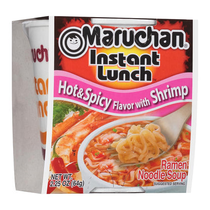 Maruchan Instant Lunch Beef, 2.25 Oz, Pack of 12