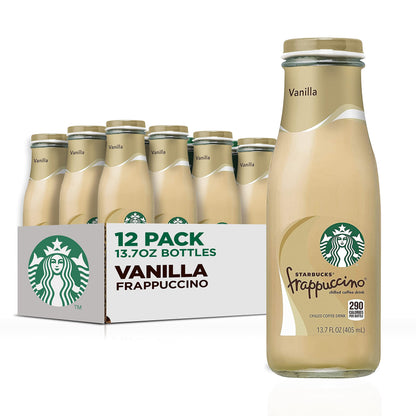 Starbucks Frappuccino Coffee Drink, Mocha, 13.7 fl oz Bottles (12 Pack)