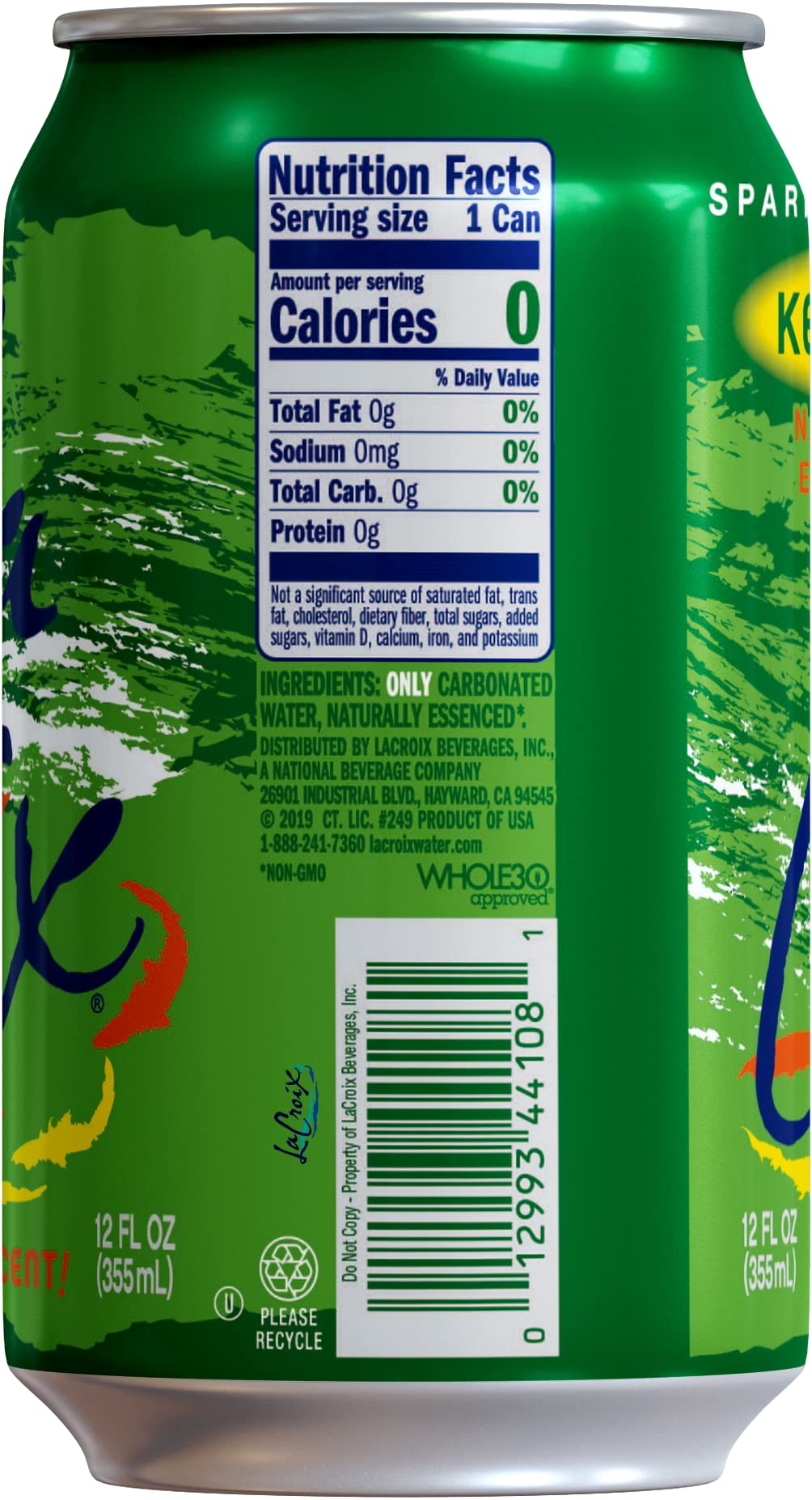 LaCroix Sparkling Water, Pure, 12 Fl Oz (pack of 8)