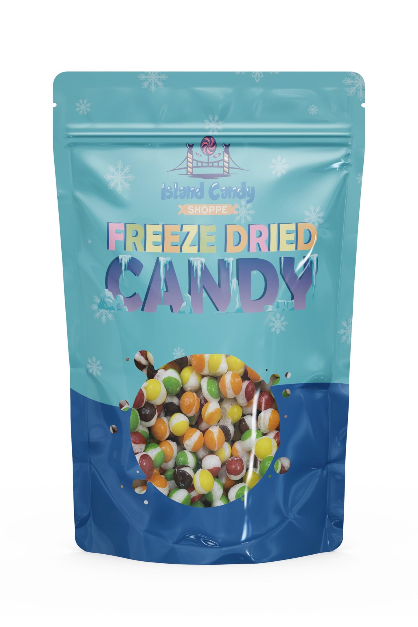 KD Supplies Freeze Dried Crunchy Comets - Premium Freeze Dried Crunchy Candy With an Enhanced Flavor (10 oz, Original Rainbow)