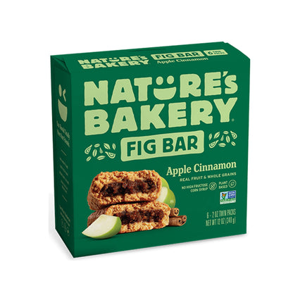 Nature's Bakery Fig Bar, Apple Cinnamon, 2 oz