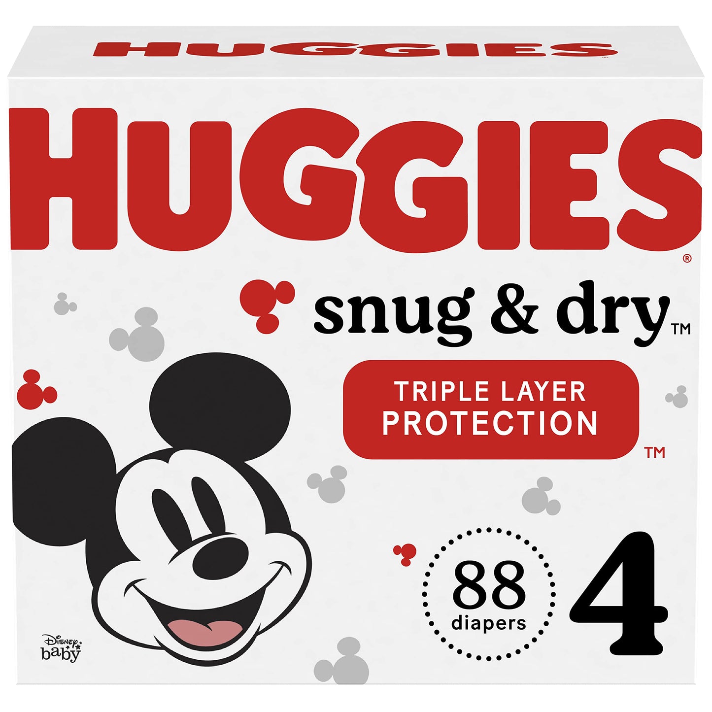 Huggies Size 2 Diapers, Snug & Dry Baby Diapers, Size 2 (12-18 lbs), 100 Count, Packaging May Vary