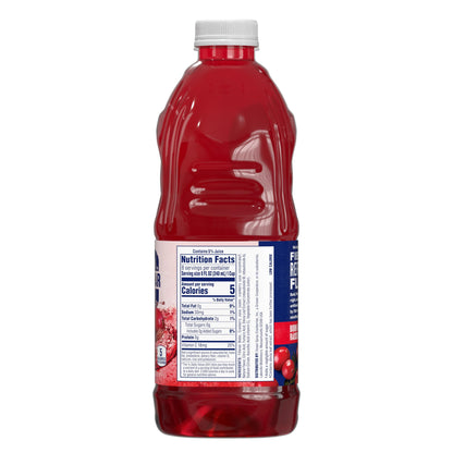 Ocean Spray® ZERO Sugar Cranberry Juice Drink, Cranberry Juice Drink Sweetened with Stevia, 64 Fl Oz Bottle