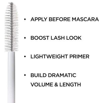 L'Oreal Paris Makeup Voluminous Lash Boosting Conditioning Primer Mascara, White Primer, 0.24 fl; oz.