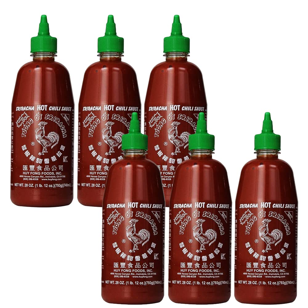 Sriracha Hot Chili Sauce 28oz, pack of 2