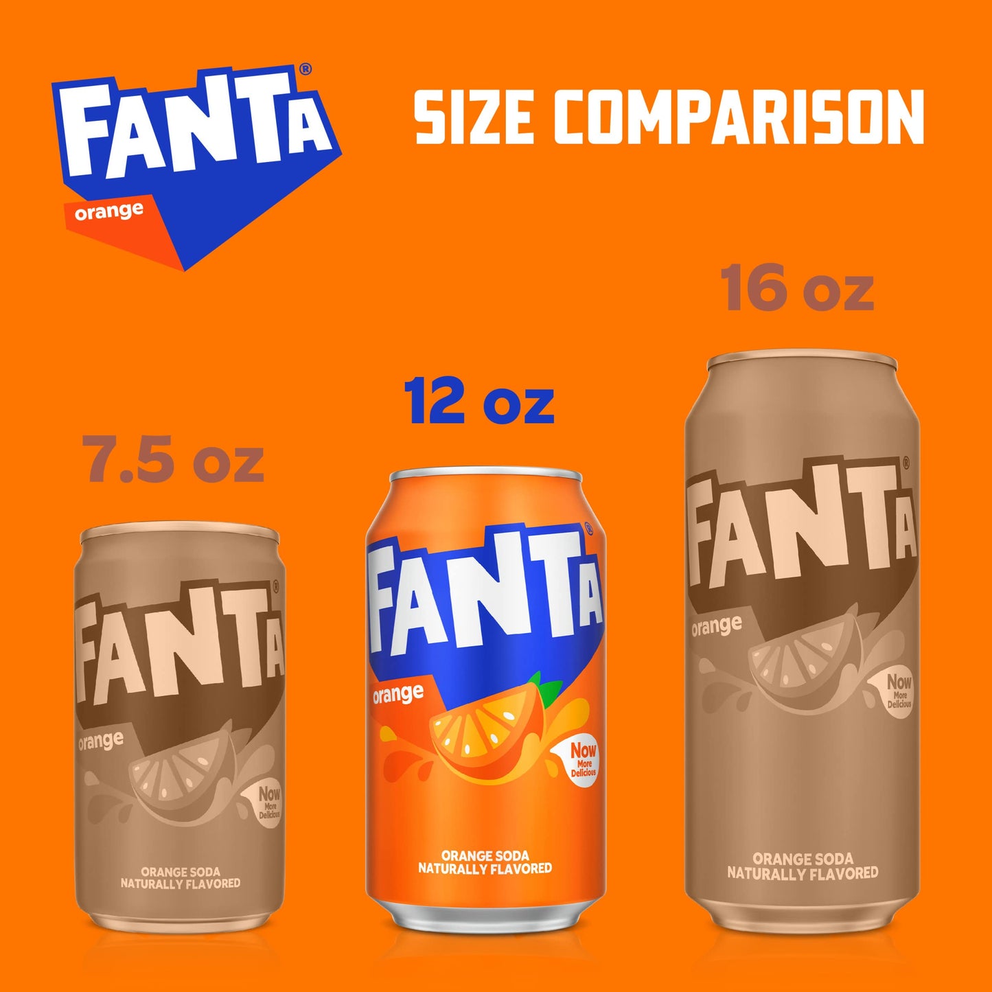 Fanta Orange, 16.9 Fl Oz, Pack of 6