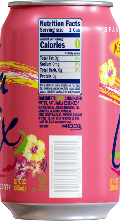 La Croix Sparkling Water, Grapefruit, 12 Fl Oz (Pack of 12)